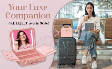 Where Glam Meets Function: The Air Beauty Travel Makeup Box