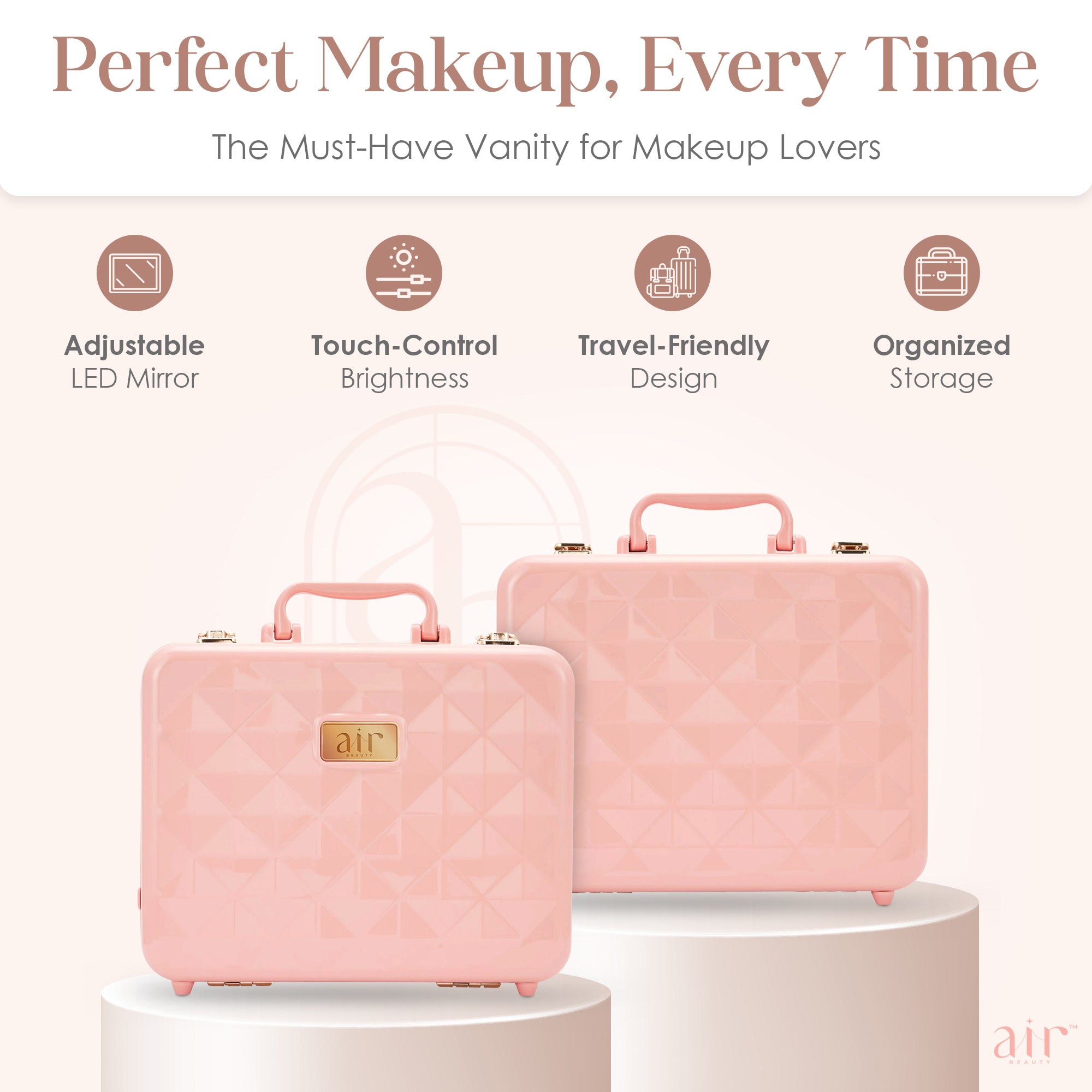 Air Makeup Beauty Box- Luxury make up anytime