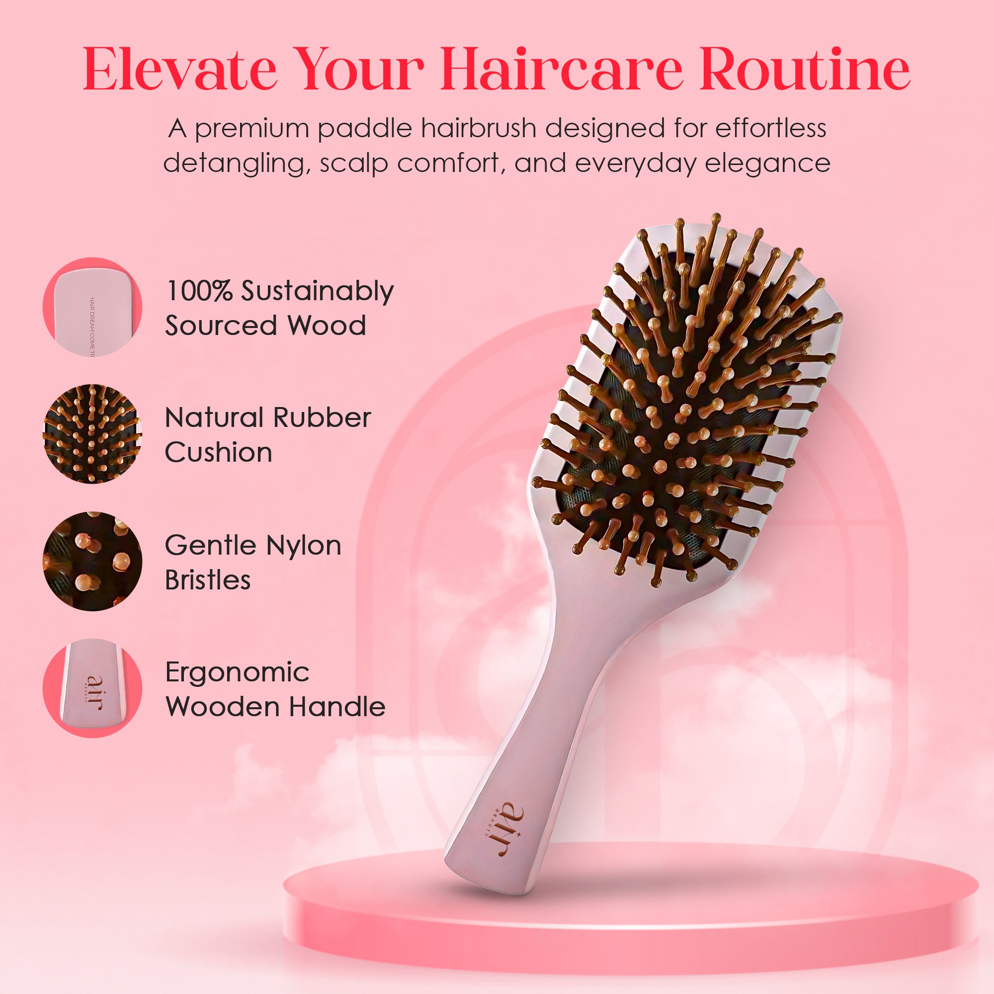 Air Bold Brush – Effortless Detangling, Everyday Elegance